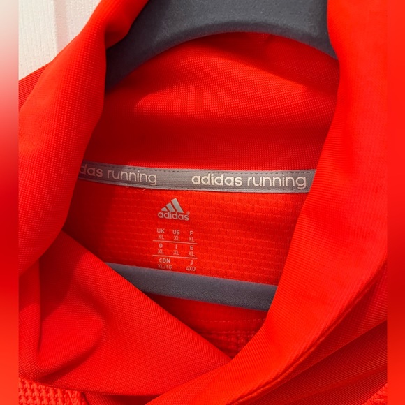 Adidas Running Pullover Top Size XL  Orange - Picture 2 of 8